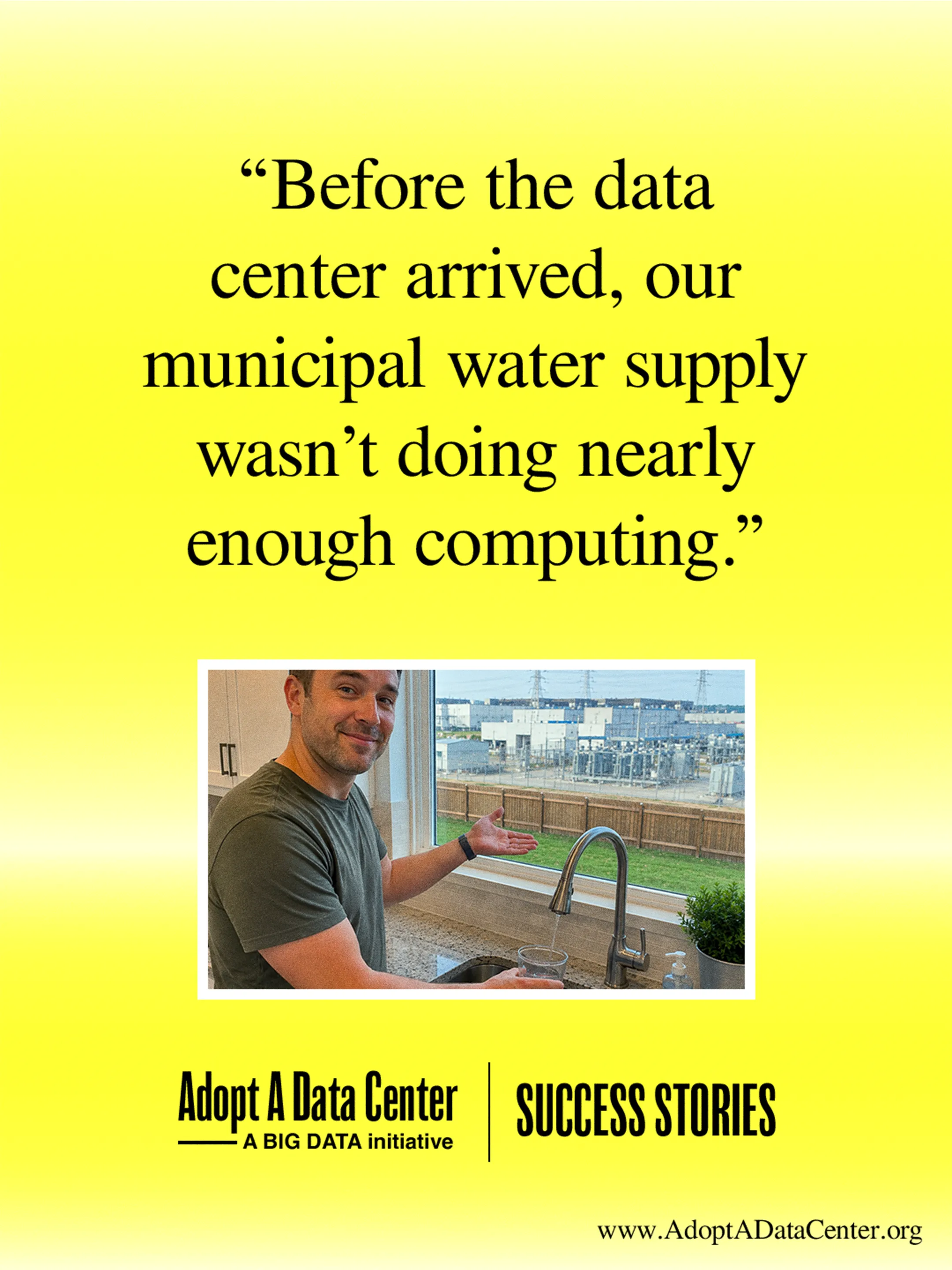 Adopt A Data Center — success stories