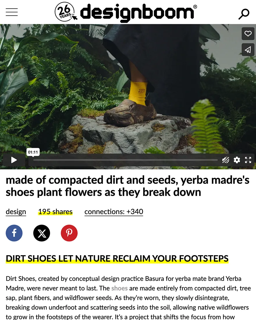 Yerba Madre press coverage